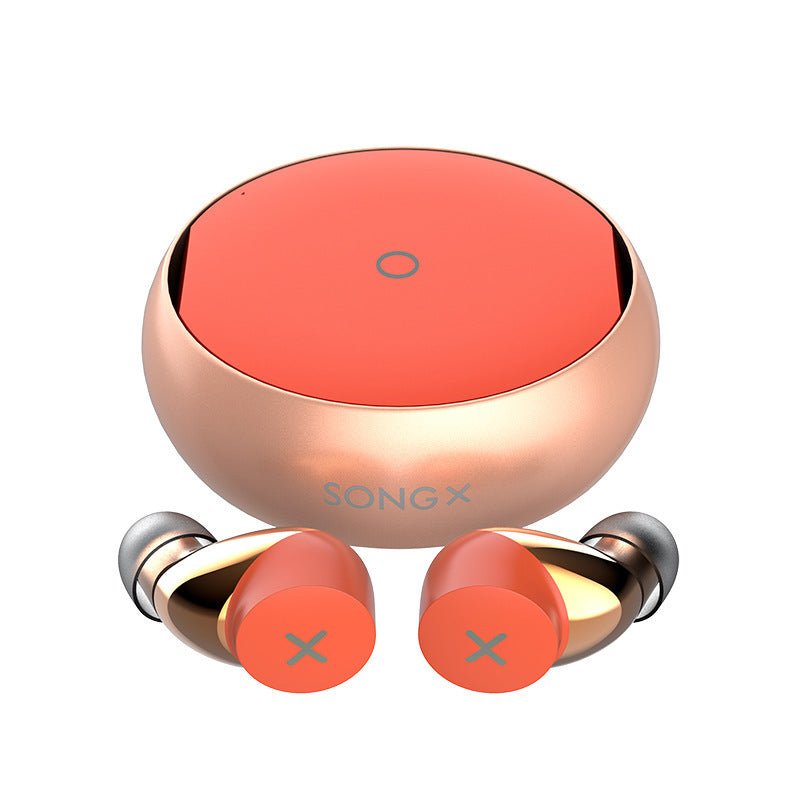 Wireless Bluetooth5.0 Earphones Sport Headsets USB - C Case Single Mode Unique Star - Ring Design - Buy Buy Baby